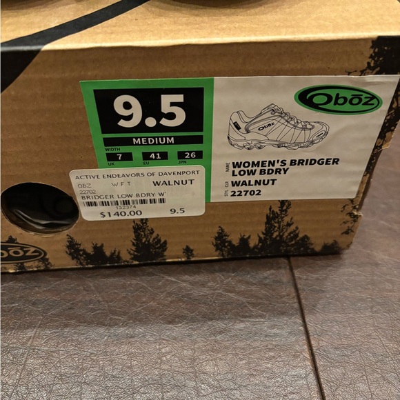 Oboz Brown Hiking Shoes - Picture 6 of 7